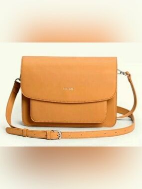 Pixie Mood Saddle Crossbody Bag in Tan